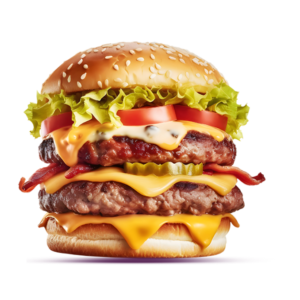 burger viend hache
